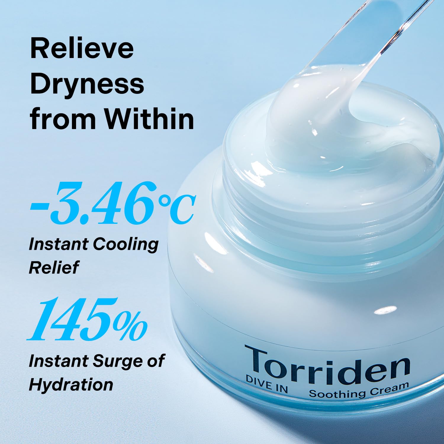 Torriden set flatlay of serum and cream emphasizing sustainable packaging and value