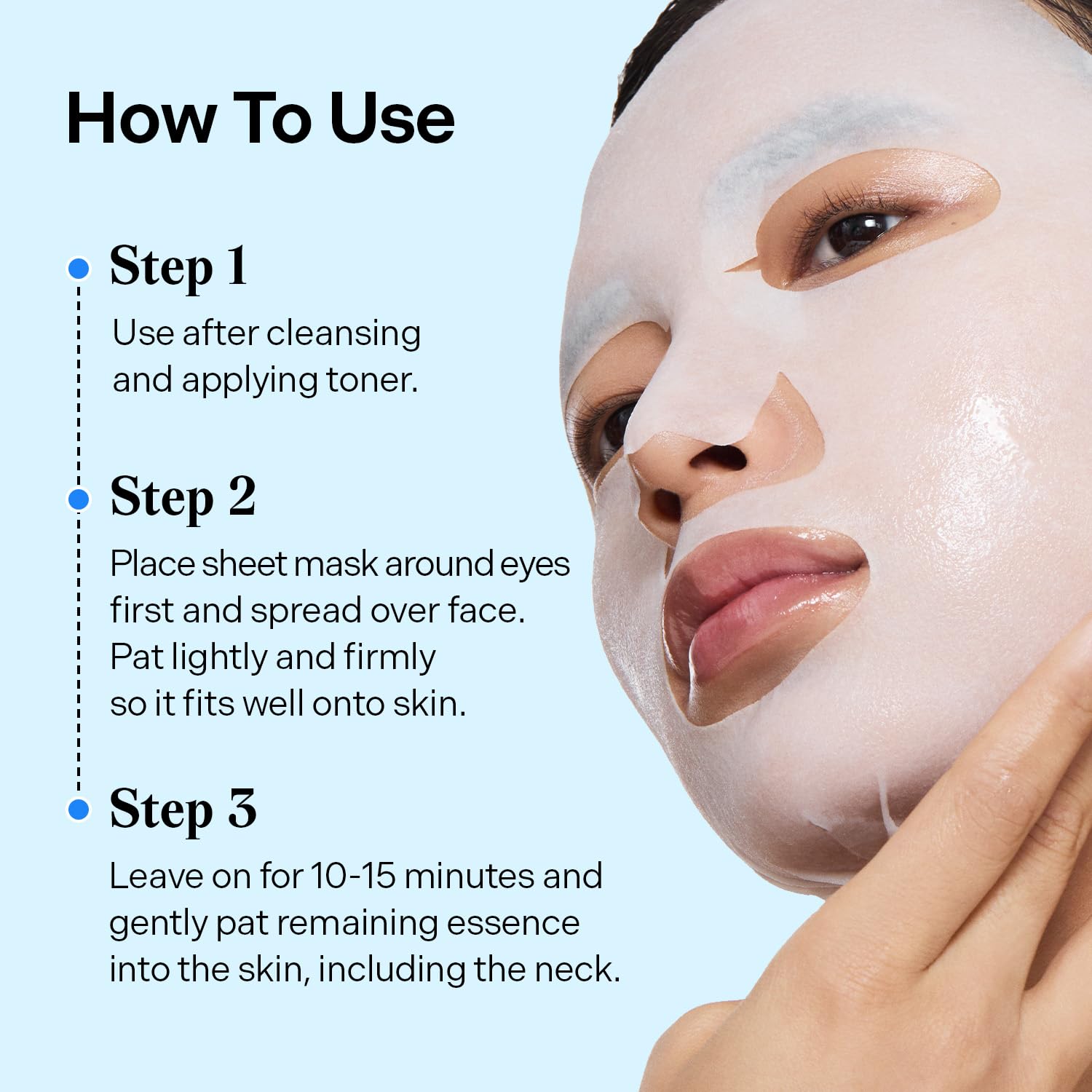 Torriden mask pack held in hand to show compact size and convenience
