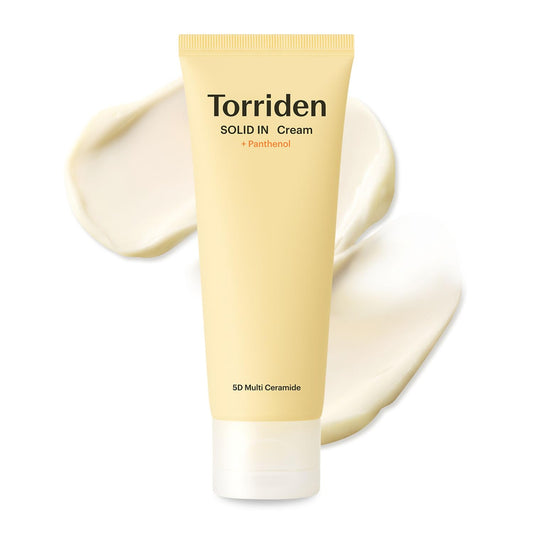 Torriden front packaging showing compact 70ml jar and benefits