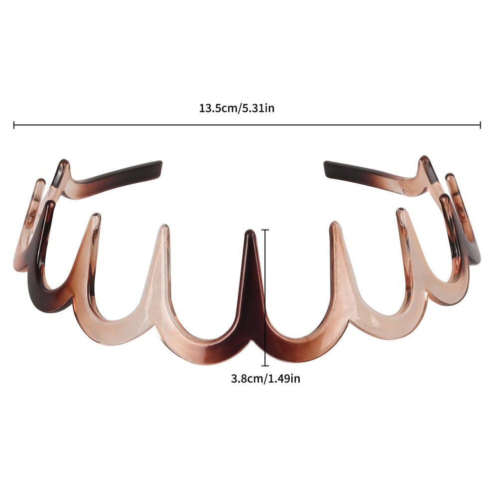 TOSEFES close-up of zigzag teeth and U-shaped arch for secure hold