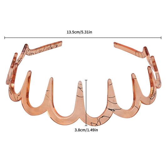 TOSEFES close-up of zigzag teeth highlighting rounded tips for gentle grip