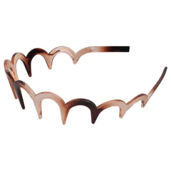 TOSEFES headband worn during workout illustrating non-slip performance