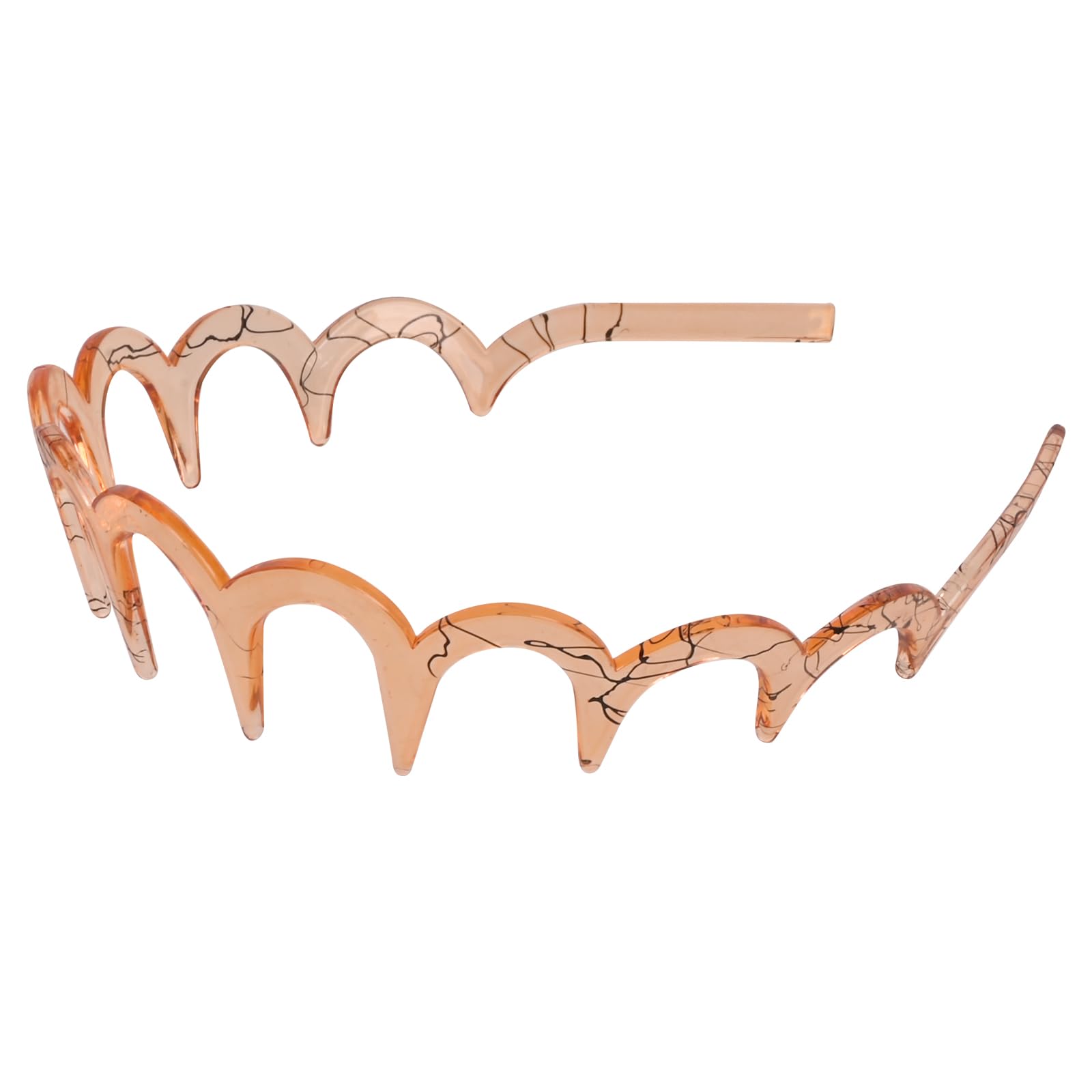 TOSEFES hand holding headband to show scale and lightweight convenience