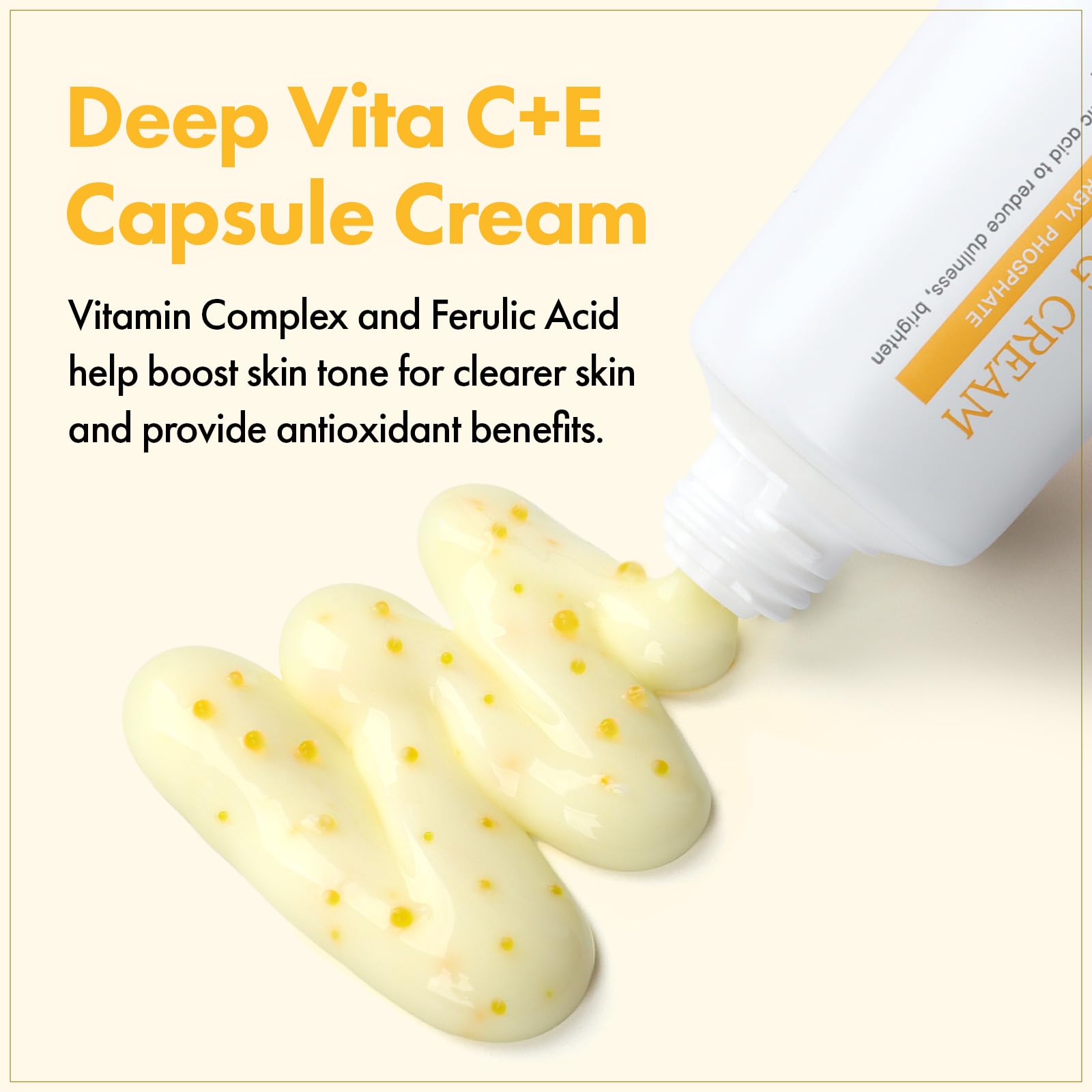TOSOWOONG yellow capsules close-up highlighting potent delivery