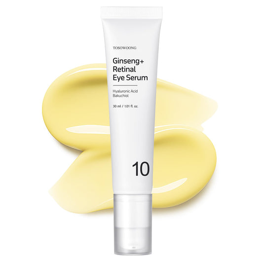 TOSOWOONG bottle front view showing 30ml size and clean design benefits clarity