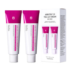 TOSOWOONG front packaging showing active arbutin and TXA benefits