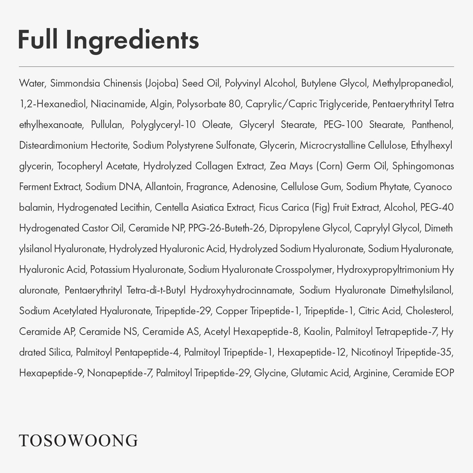 TOSOWOONG jar on bathroom shelf in lifestyle scene, suggests daily skincare ritual benefit
