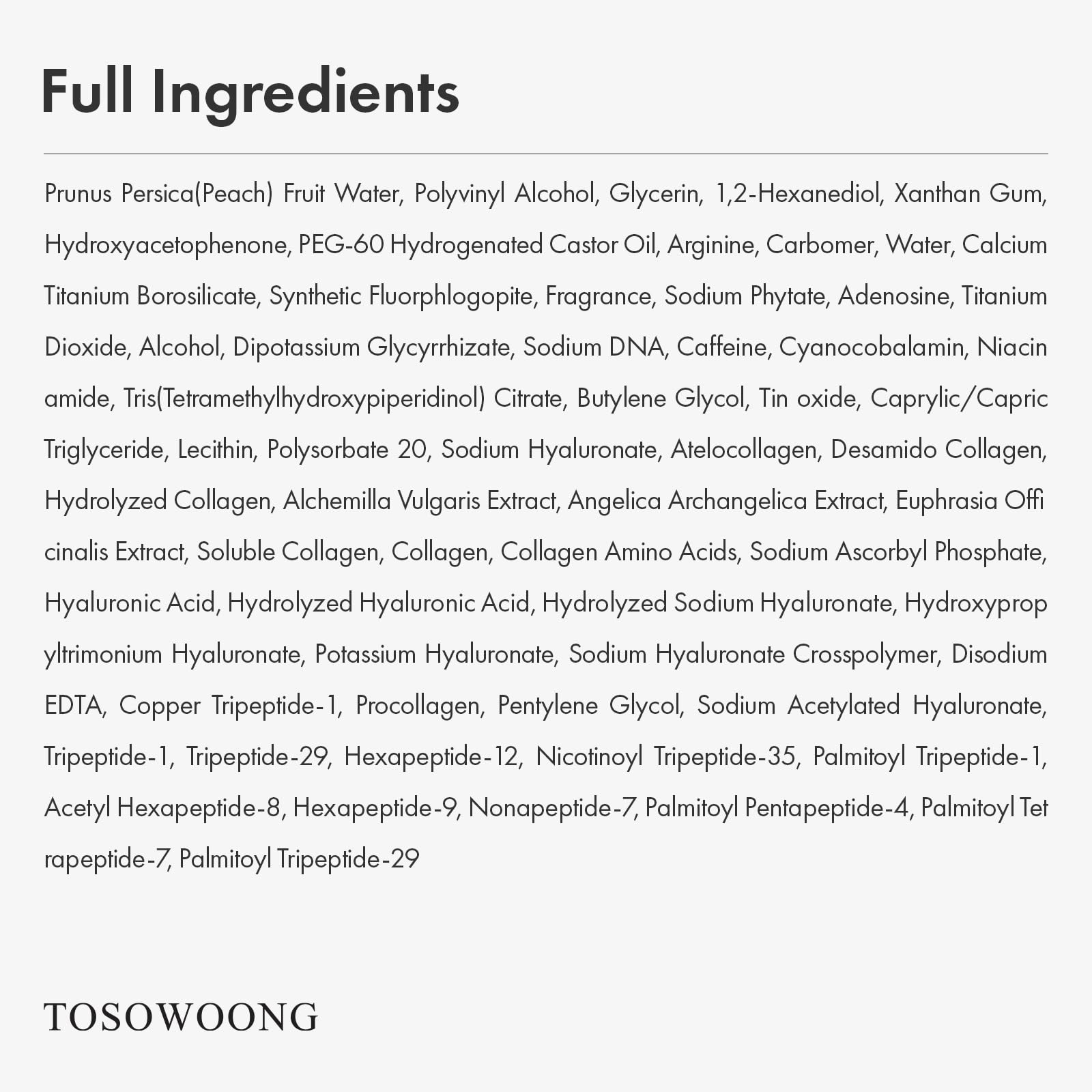 TOSOWOONG jar held in hand to show 75 ml size and travel convenience
