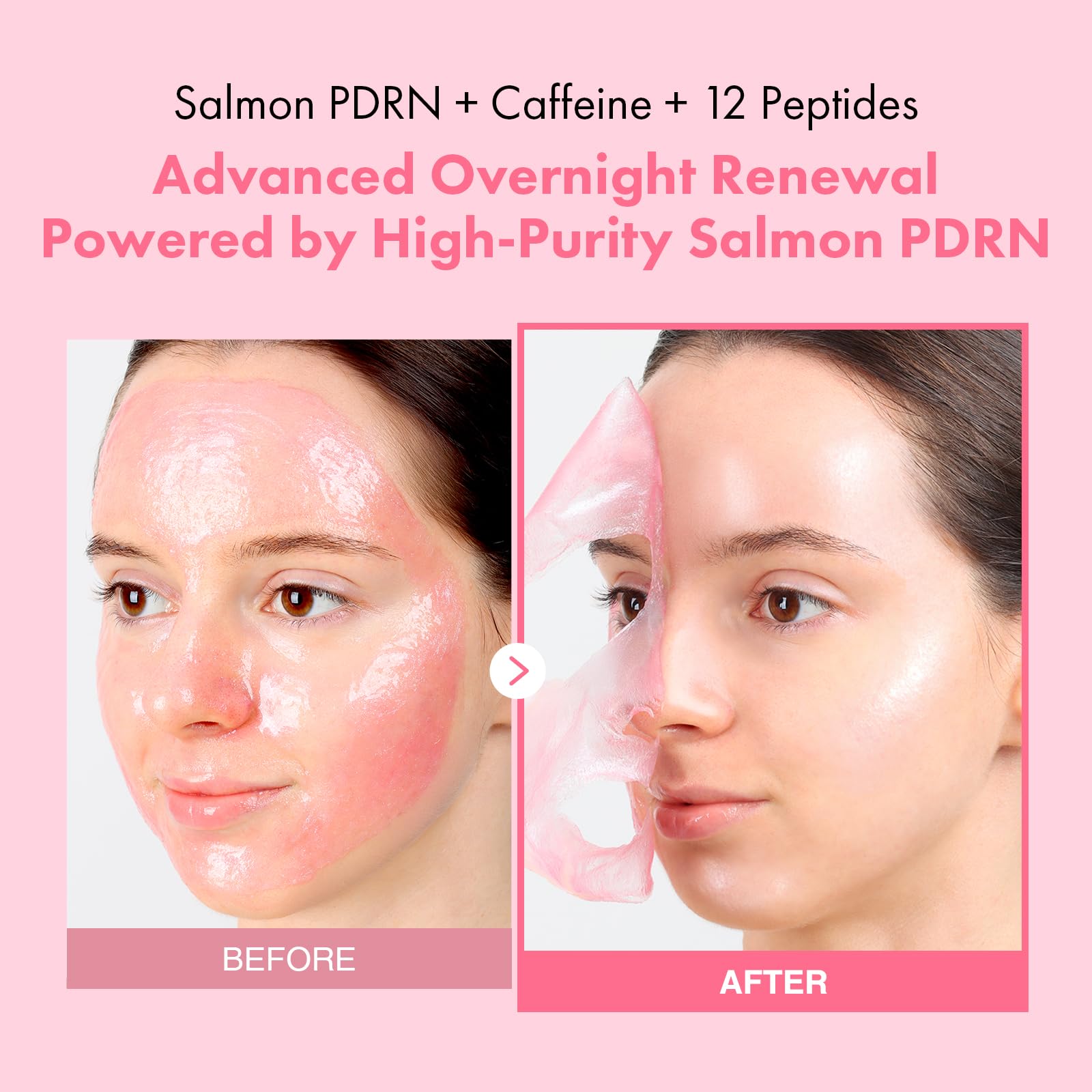 TOSOWOONG pearlized gel texture close-up for concentrated hydration