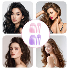 Tostmrks clips used in a morning routine for quick polished styling