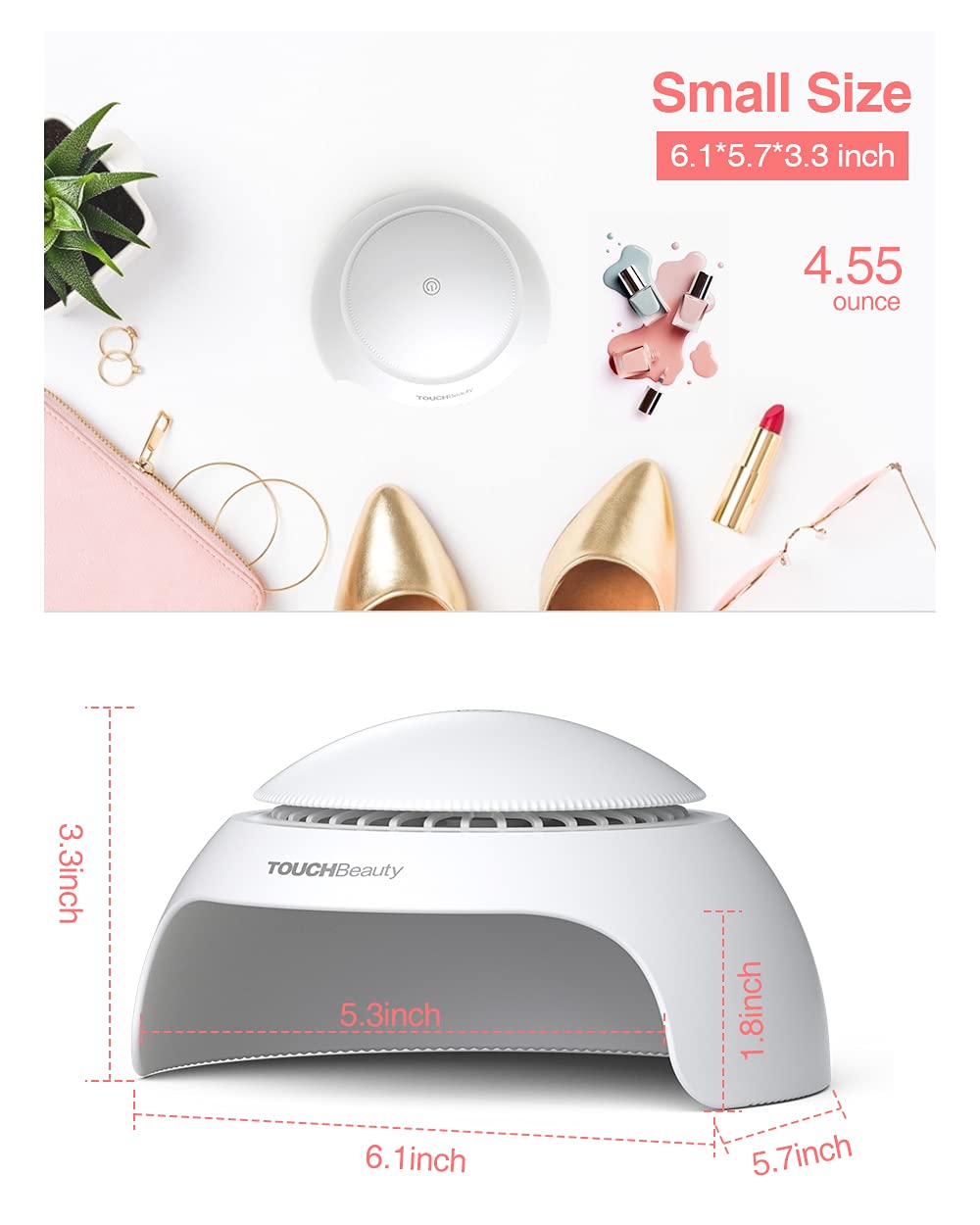 TOUCHBeauty gift box styled in lifestyle setting ideal present idea