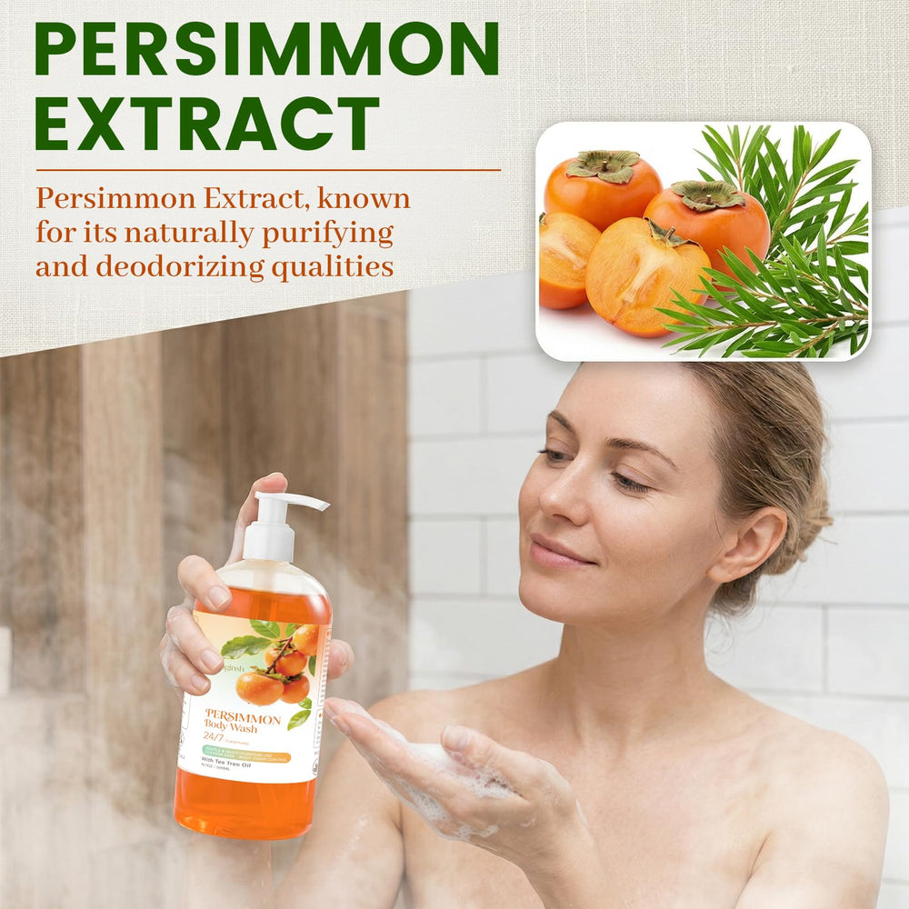 tovaginsh in use in shower illustrating odor control and skin freshness