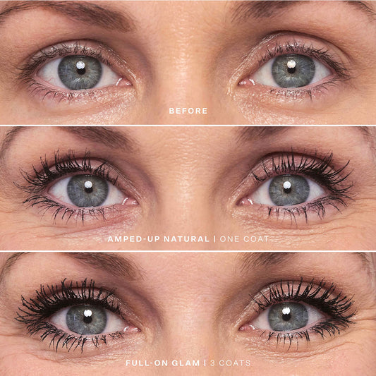 Tower 28 wand close-up showing dual brush design for lifted lashes