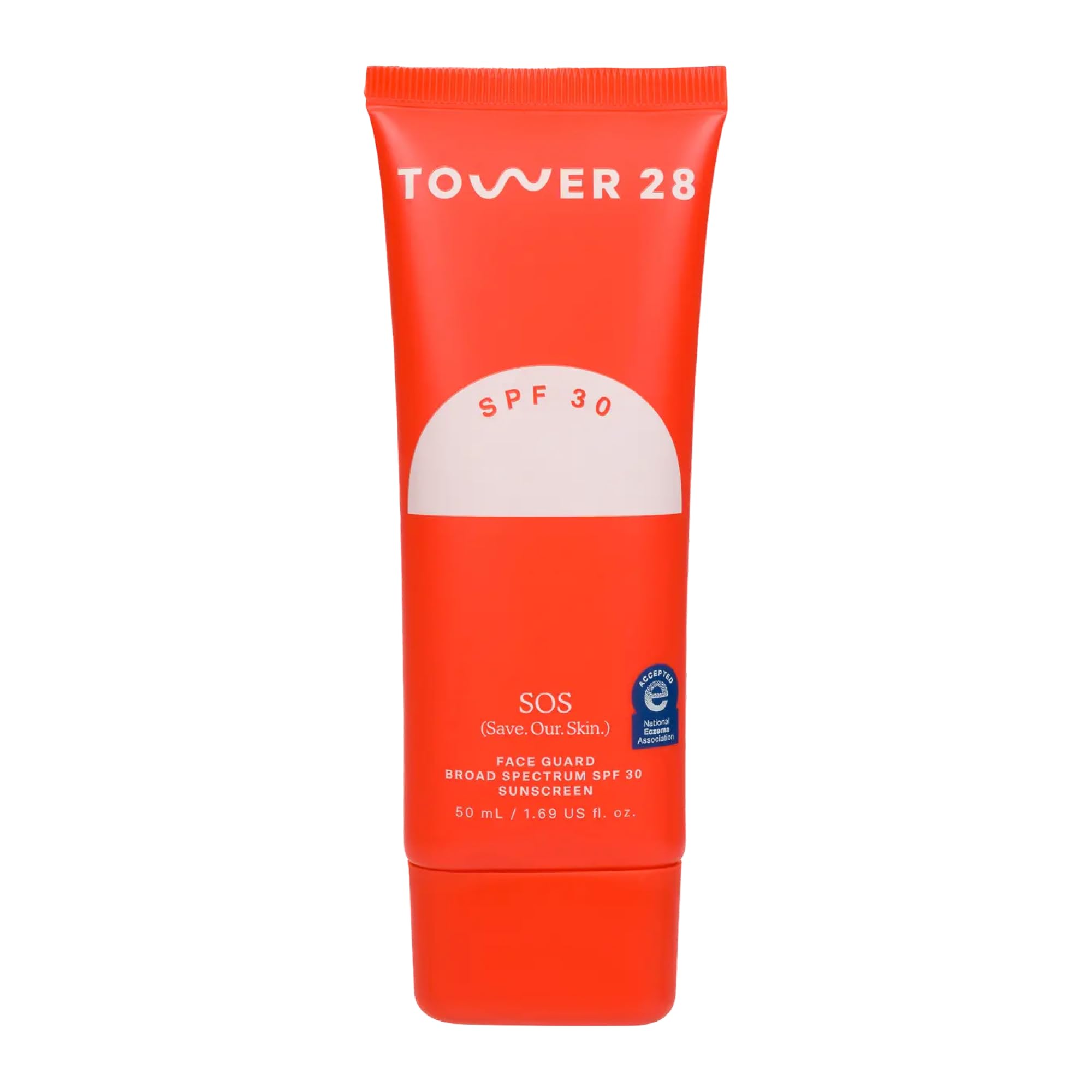 Tower 28 front packaging showing bottle and branding for easy identification and trust