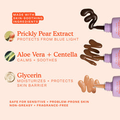 Tower 28 bottle in bathroom routine emphasizing daily sunscreen step