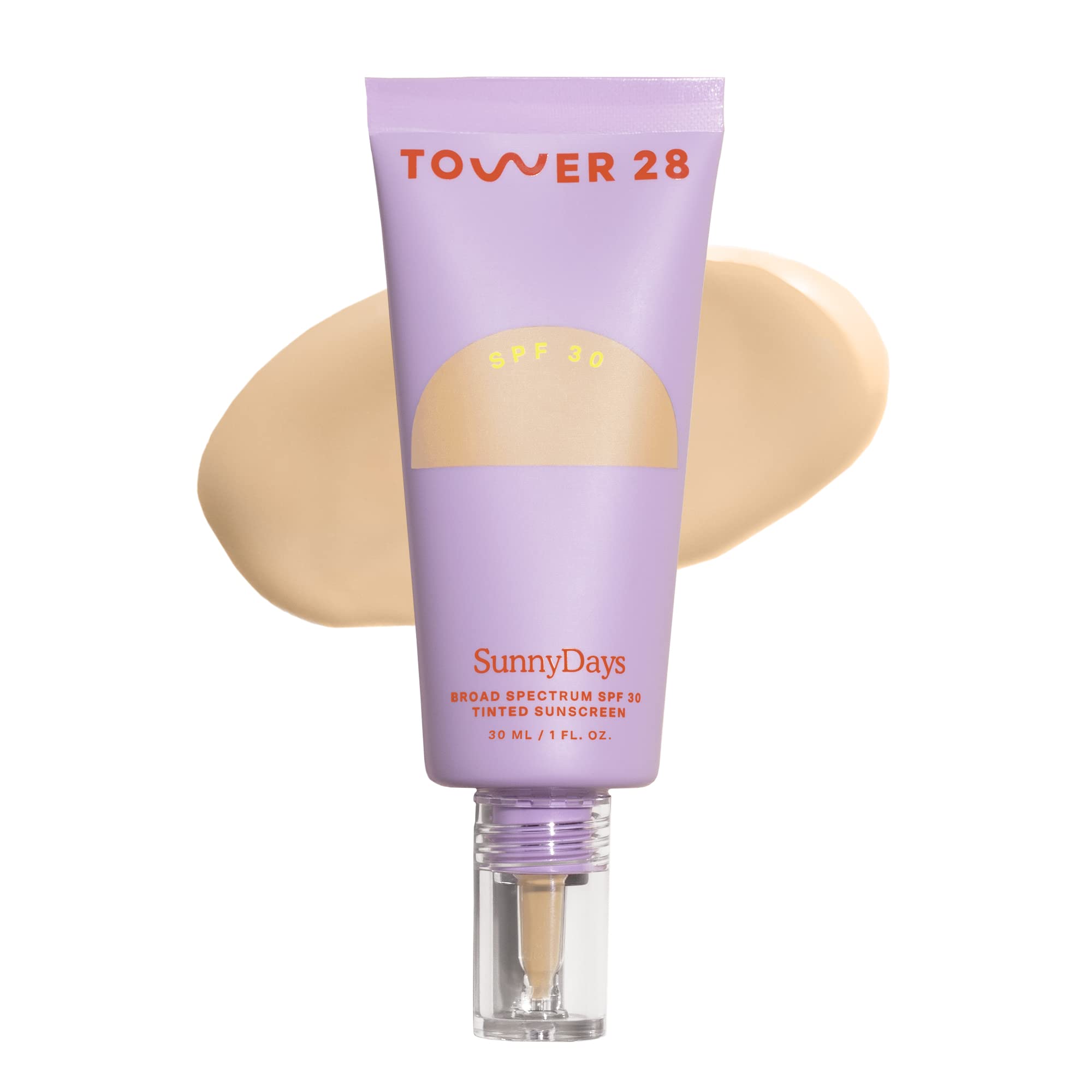 Tower 28 front packaging showing the tinted moisturizer and SPF benefits
