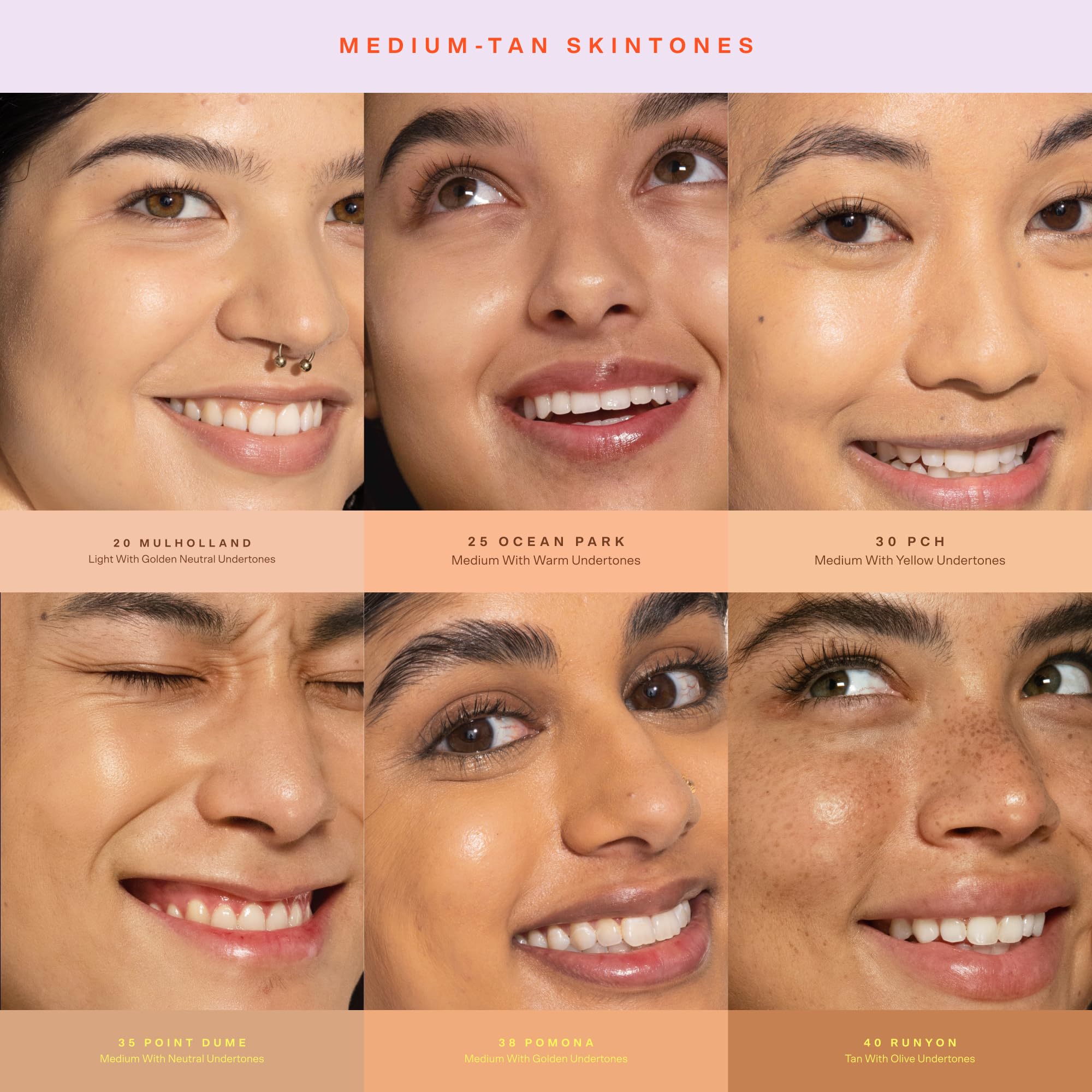 Tower 28 arm swatches of shade 20 showing golden neutral undertone