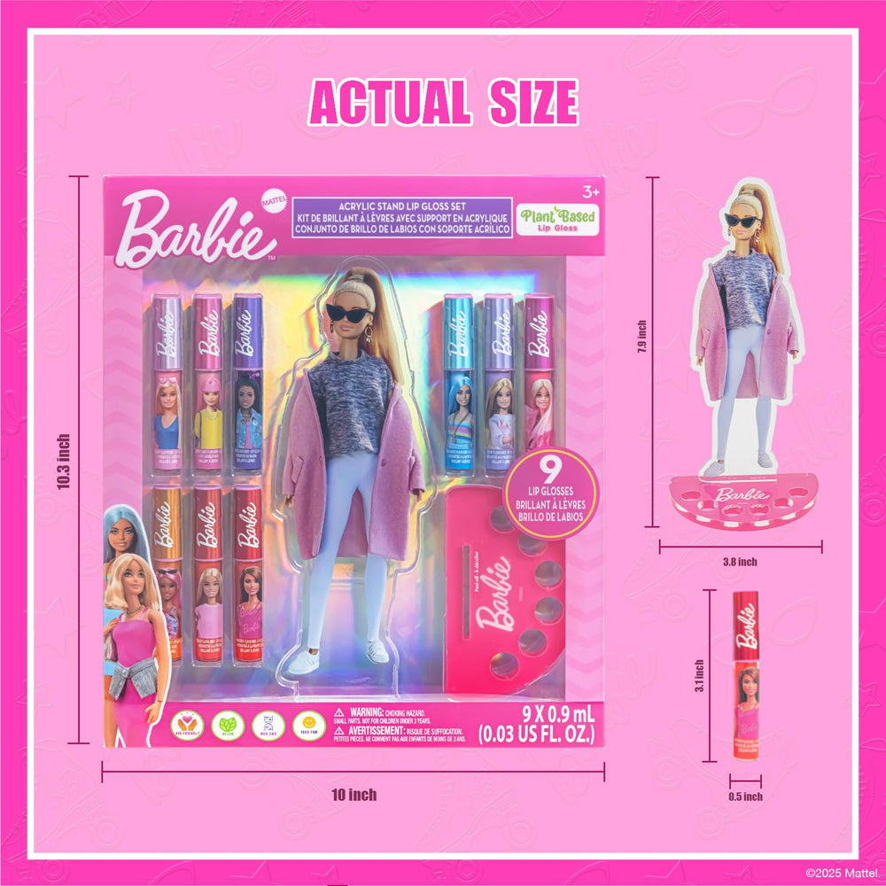 Townley Girl flavor labels detail on tubes showing cherry, cotton candy and more
