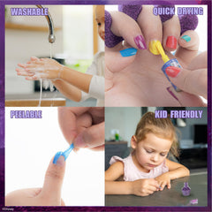 Townley Girl brush close-up demonstrating easy application and kid-friendly handle