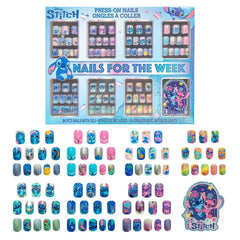 Townley Girl front packaging showing 84-piece Stitch nail set, inspires fun play