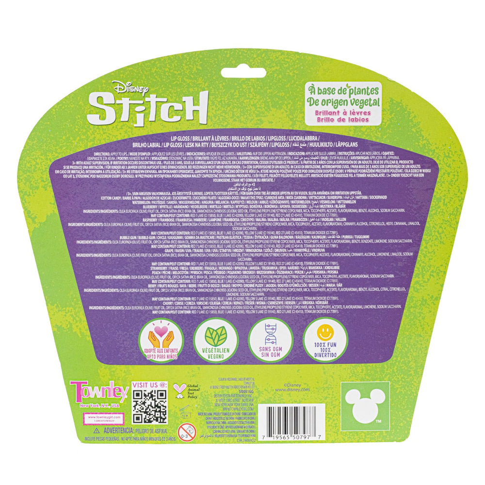 Townley Girl ingredients label showing plant-based oils and parent reassurance