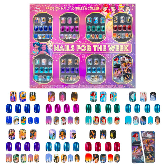 Townley Girl front packaging showing full 84-piece nail set and colorful art