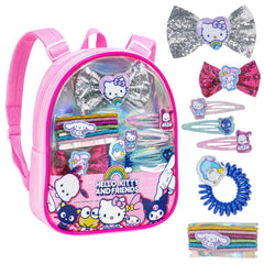 Townley Girl front packaging showing Hello Kitty and Friends design and included accessories