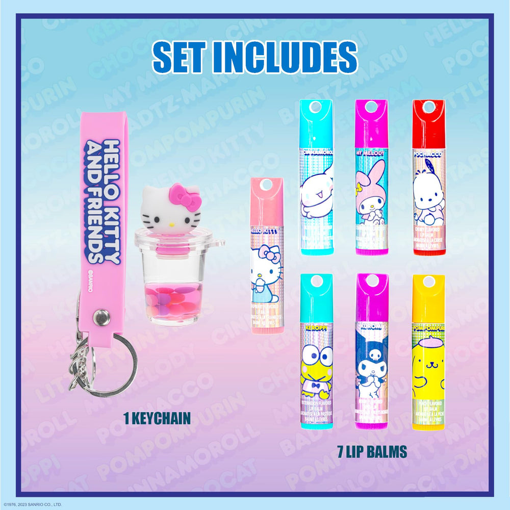 Townley Girl keychain attachment clipped to a backpack for easy access benefit