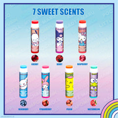 Townley Girl texture swipe across lips showing smooth application benefit gentle hydration