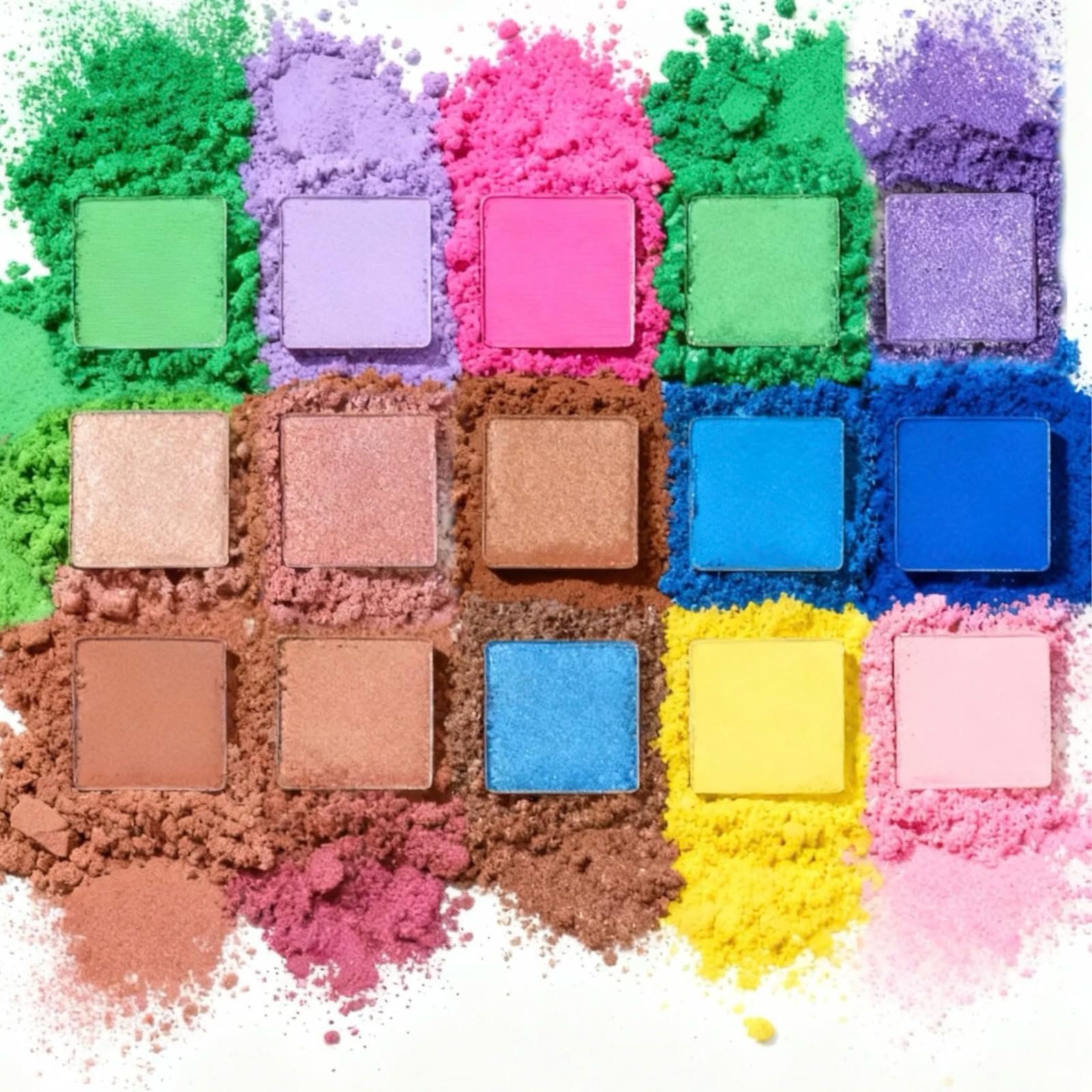 Townley Girl highlighters and blushes visible for face finishing glow