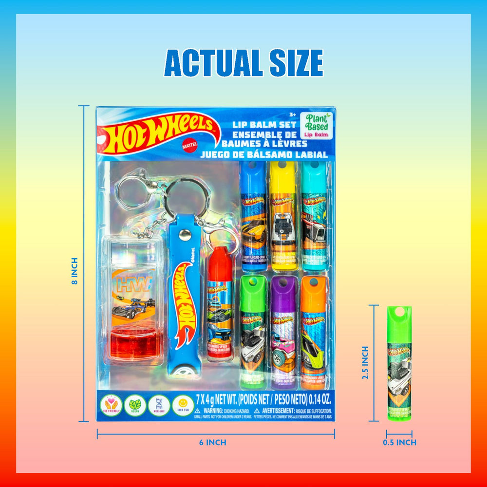 Townley Girl Hot Wheels texture swiped on hand showing smooth finish benefit: gentle hydration visible