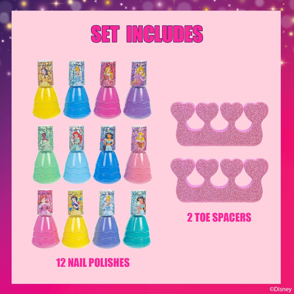 Townley Girl individual polish bottles displaying color variety benefit