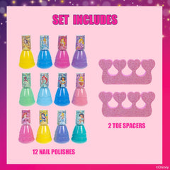 Townley Girl individual polish bottles displaying color variety benefit