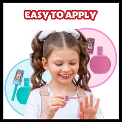 Townley Girl Minnie brush size detail illustrating control for small hands and neat strokes