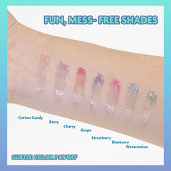 Townley Girl tubes arranged as party favors on a table, ready for gifting and events