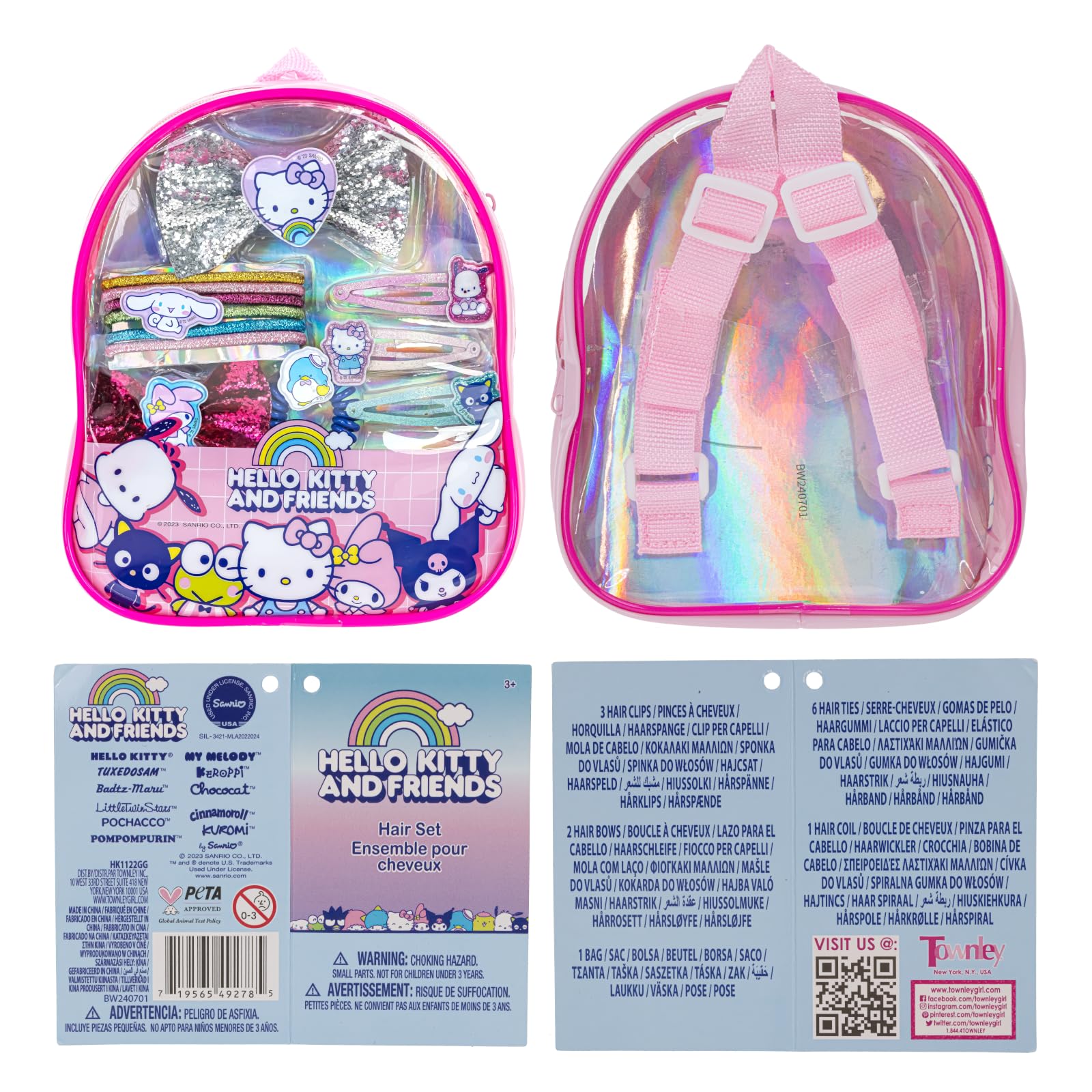 Townley Girl accessories displayed at a party to show gifting and group play appeal