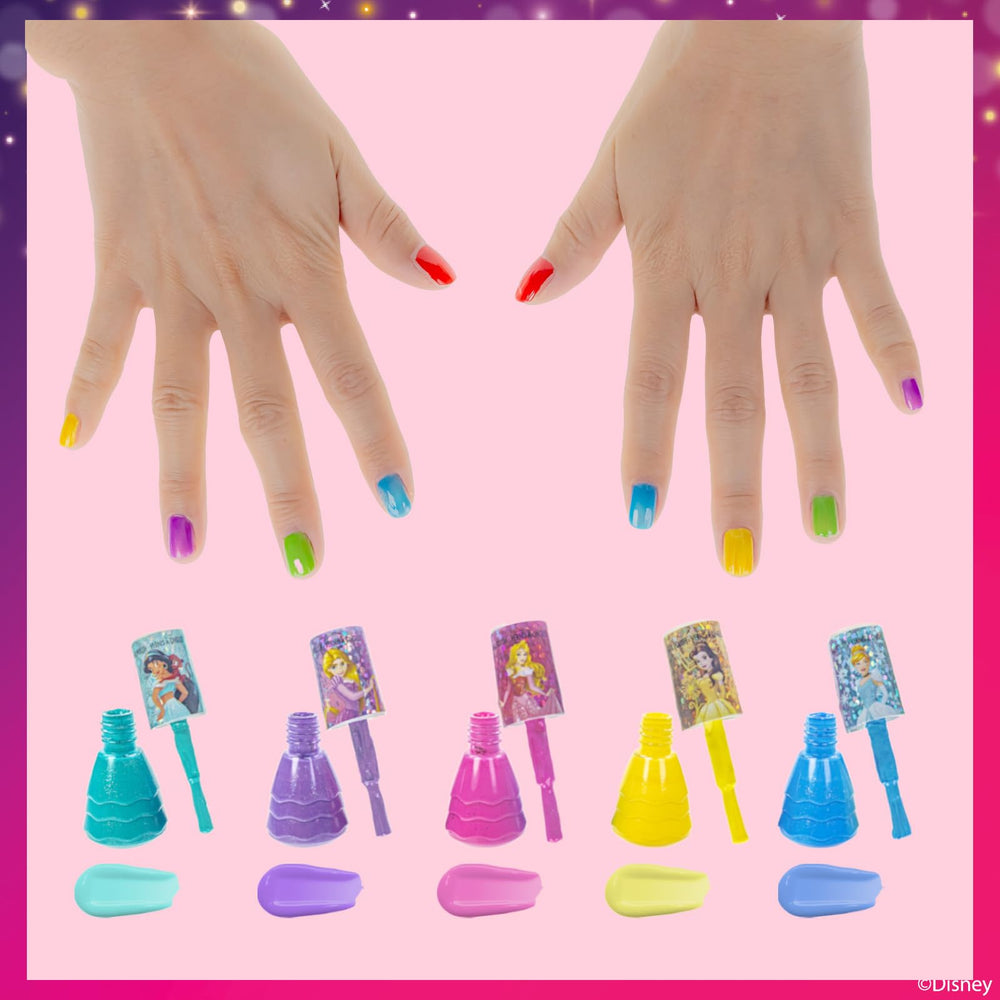Townley Girl polish peeling off to show easy remover-free cleanup benefit