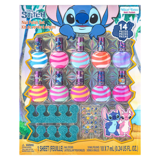 Townley Girl front packaging showing ten colorful bottles and playful design benefits easy selection