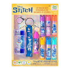 Townley Girl front packaging showing seven Stitch lip balms and benefit of variety