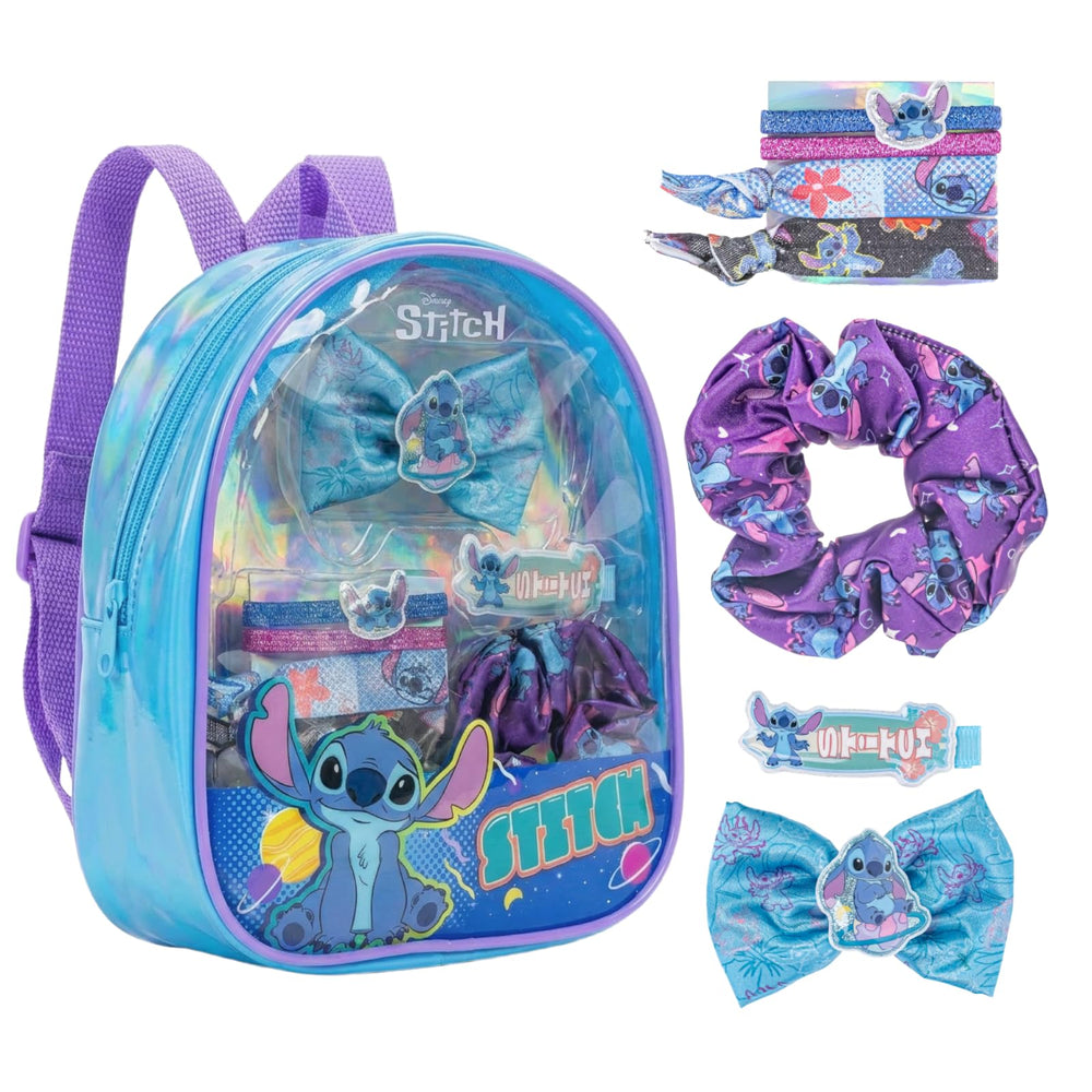 Townley Girl front packaging showing Stitch mini gift bag and accessories, easy gifting