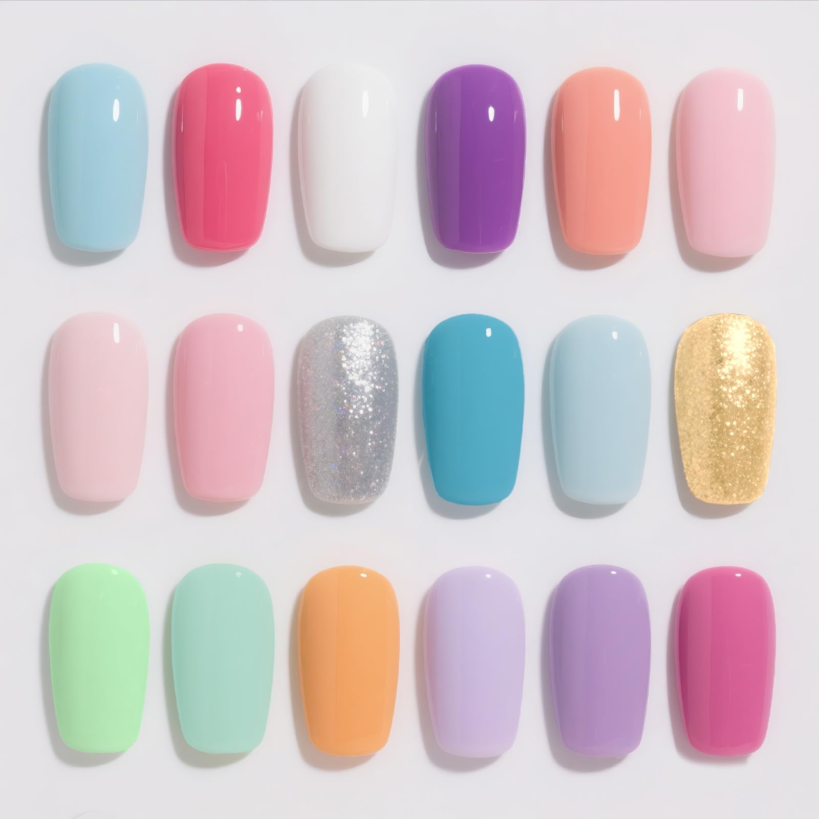 Townley Girl quick-dry polish swatch demonstrating fast-drying benefit