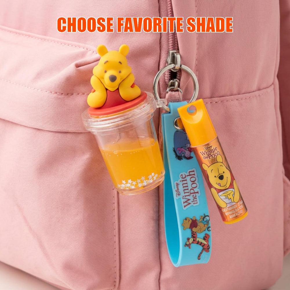Townley Girl Piglet keychain close-up demonstrating clip-on convenience for backpacks