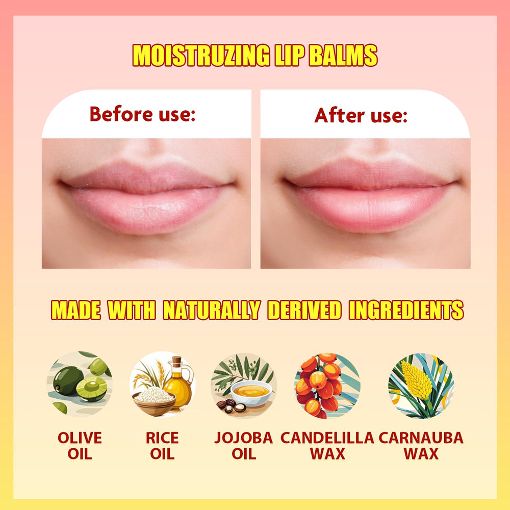 Townley Girl peach-flavored tube twist-up detail showing applicator and color payoff