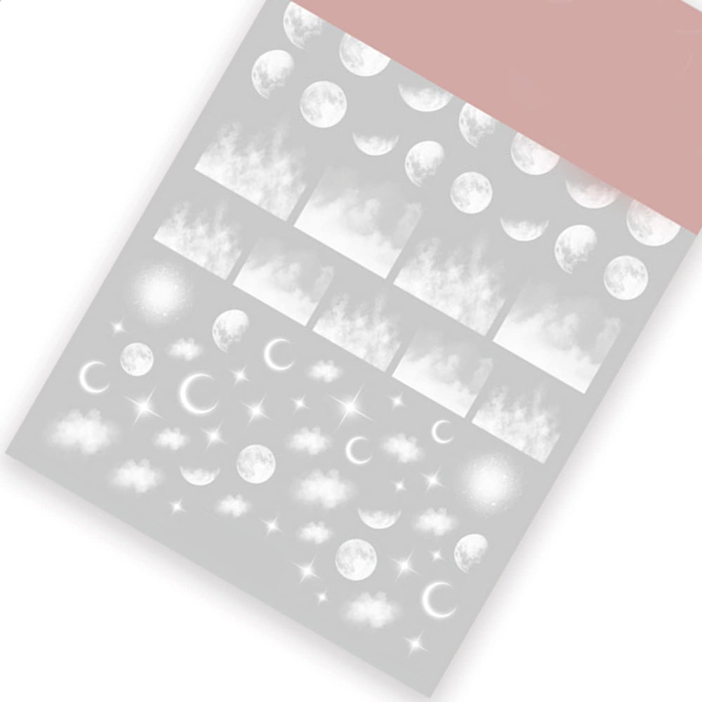 TPhaelay sheet laid beside ruler to show 5.11 x 3.66 inch size