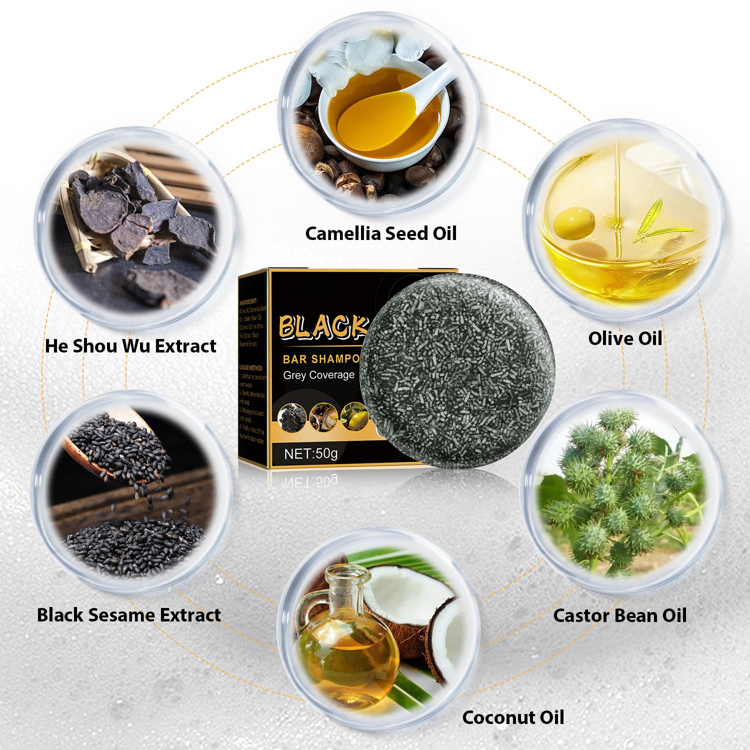 TPTAL rich lather on hand illustrating deep-cleaning foam and scalp clarity benefit