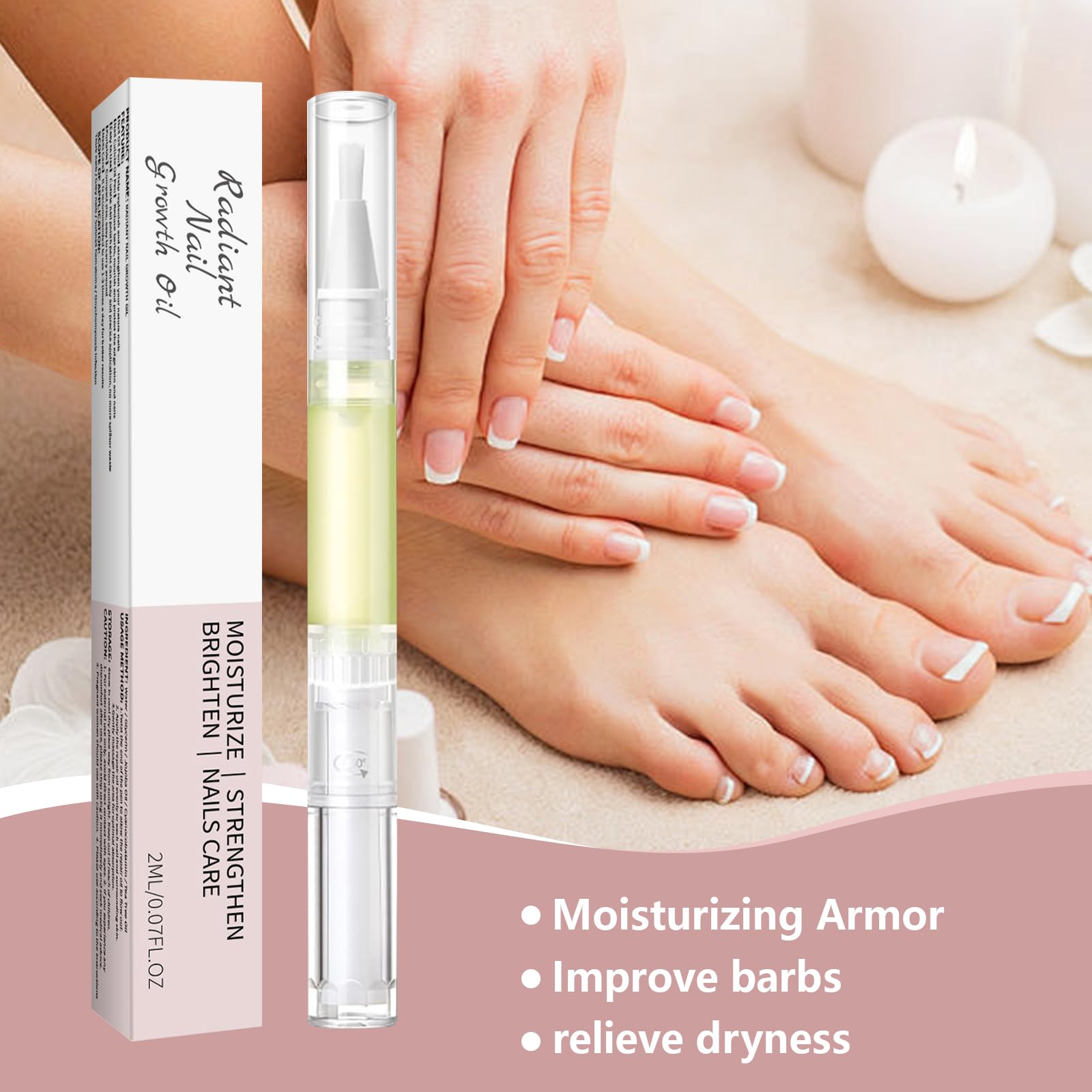 Tpyag hands after application showing smoother healthier-looking nails