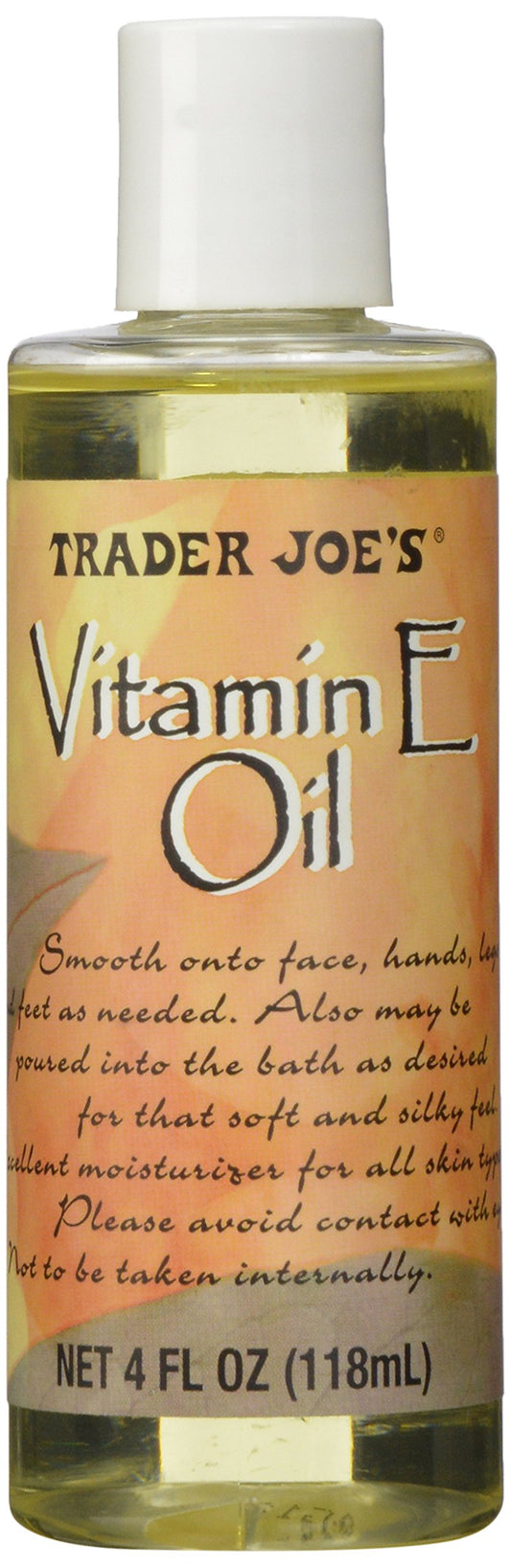 Trader Joe's bottle front view showing label and 4 oz size for easy identification and convenience