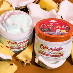 Tree Hut label close-up showing ingredients and clean formula benefits