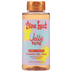 Tree Hut bottle front view showing label and fruity scent benefit