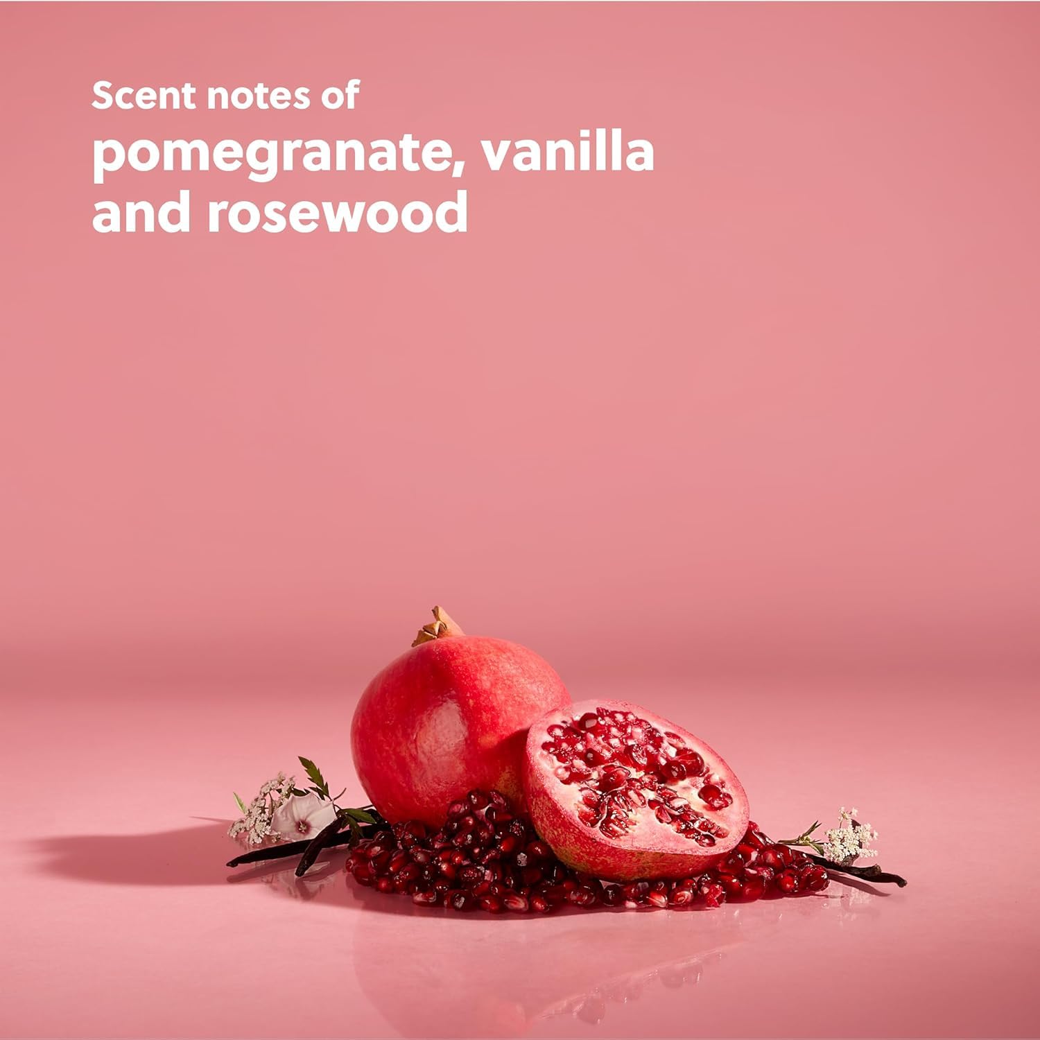 Tree Hut ingredient label highlighting hyaluronic acid and vitamin C